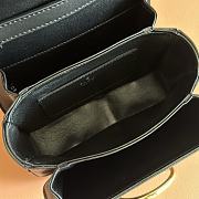 Colestore Gucci Siena Small Top Handle Bag Black 19x13x8.5cm - 5