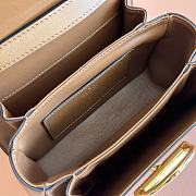Colestore Gucci Siena Small Top Handle Bag Brown 19x13x8.5cm - 2