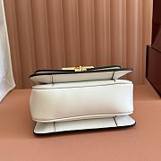 Colestore Gucci Siena Small Top Handle Bag White 19x13x8.5cm - 4