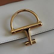 Colestore Gucci Siena Small Top Handle Bag White 19x13x8.5cm - 3