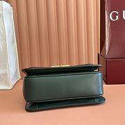 Colestore Gucci Siena Medium Top Handle Bag Dark Green 25.5x16x9cm - 4