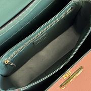Colestore Gucci Siena Medium Top Handle Bag Dark Green 25.5x16x9cm - 2