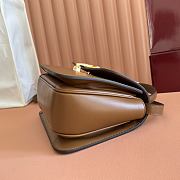 Colestore Gucci Siena Medium Top Handle Bag Brown 25.5x16x9cm - 5