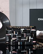 Colestore Chanel Classic 11.12 Handbag, Satin, Sequins, Camellia Edition 15.5×25.5×6.5cm - 6