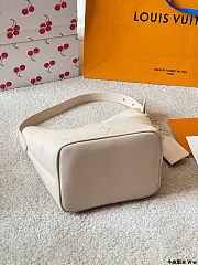 Colestore Louis Vuitton All In BB Bicolour Monogram Empreinte Leather Light Blue 18×19x11cm - 5