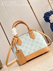 Colestore Louis Vuitton Alma BB Monogram Denim Canvas Light Blue 17 x 11 x 23 cm - 1