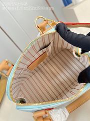 Colestore Louis Vuitton Alma BB Monogram Denim Canvas Light Blue 17 x 11 x 23 cm - 4