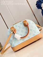 Colestore Louis Vuitton Alma BB Monogram Denim Canvas Light Blue 17 x 11 x 23 cm - 2