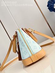 Colestore Louis Vuitton Alma BB Monogram Denim Canvas Light Blue 17 x 11 x 23 cm - 3