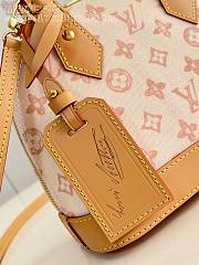 	 Colestore Louis Vuitton Alma BB Monogram Denim Canvas Soft Pink 17 x 11 x 23 cm - 5