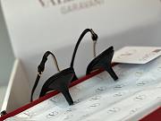 Colestore Valentino Bepointy Slingback Pump In Patent Leather And Kidskin 45mm Black/Ivory - 3