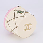 Colestore Chanel Minaudiere Ice Cream Bag   Plexiglas, Stone particles & Gold-colored metal  White, Pink, Light Green 15×12cm - 6