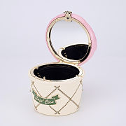 Colestore Chanel Minaudiere Ice Cream Bag   Plexiglas, Stone particles & Gold-colored metal  White, Pink, Light Green 15×12cm - 5