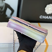 Colestore Chanel Gradient Iridescent Wallet On Chain 19cm - 4