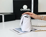 Colestore Chanel AS1161 Tofu Bag Medium White 30x10x20cm - 4