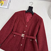 Colestore Chanel Jacket Tweed Red  - 5