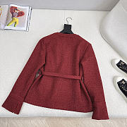 Colestore Chanel Jacket Tweed Red  - 4