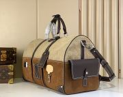 Colestore  Louis Vuitton Keepall Bandoulière 50 Autres Cuirs Monogram 29 x 23 x 50cm - 4