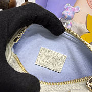 Colestore Louis Vuitton Nano Speedy Monogram Empreinte Leather Light Blue 16 x 10 x 7.5 cm - 2