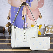 Colestore  Louis Vuitton CarryAll PM Bicolour Monogram Empreinte Light Blue 29.5x24x12cm - 1