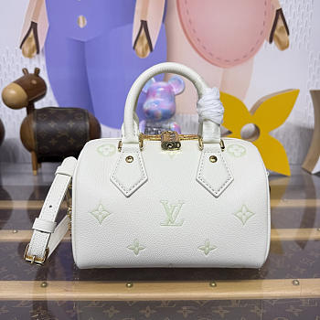 Colestore Louis Vuitton Speedy Bandoulière 20 Bicolour Monogram Light Green 20.5x13.5x12cm