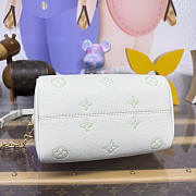 Colestore Louis Vuitton Speedy Bandoulière 20 Bicolour Monogram Light Green 20.5x13.5x12cm - 4
