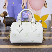 Colestore Louis Vuitton Speedy Bandoulière 20 Bicolour Monogram Light Green 20.5x13.5x12cm - 3