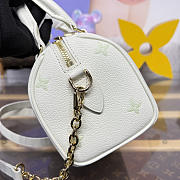 Colestore Louis Vuitton Speedy Bandoulière 20 Bicolour Monogram Light Green 20.5x13.5x12cm - 2