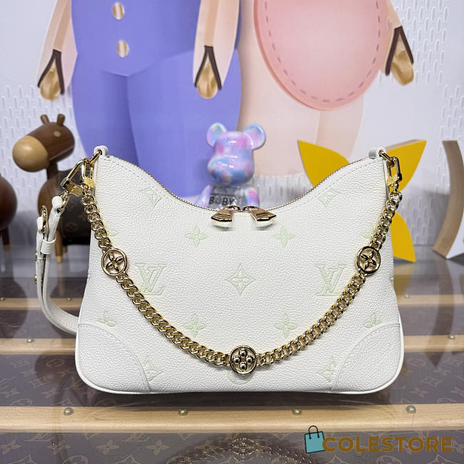 Colestore Louis Vuitton Boulogne PM Couro Monogram Empreinte Bicolor Light Green 29x9.5x16cm - 1