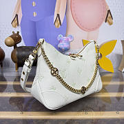 Colestore Louis Vuitton Boulogne PM Couro Monogram Empreinte Bicolor Light Green 29x9.5x16cm - 4