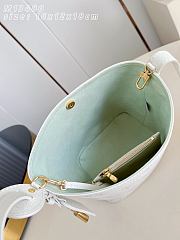 Colestore Louis Vuitton All In BB Bicolour Monogram Empreinte Leather Light Green 18 x 12 x 16cm - 5