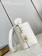 Colestore Louis Vuitton All In BB Bicolour Monogram Empreinte Leather Light Green 18 x 12 x 16cm - 6