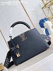 Colestore  Louis Vuitton LV x TM Capucines MM Capucines Black 31 x 11 x 20cm - 1