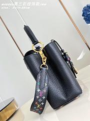 Colestore  Louis Vuitton LV x TM Capucines MM Capucines Black 31 x 11 x 20cm - 4