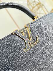 Colestore  Louis Vuitton LV x TM Capucines MM Capucines Black 31 x 11 x 20cm - 3