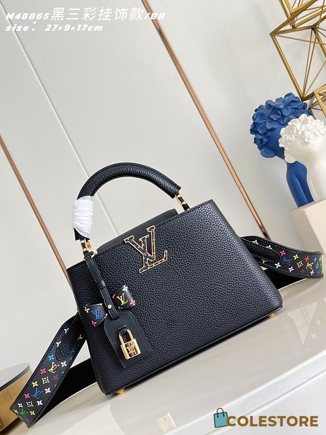 Colestore Louis Vuitton LV x TM Capucines BB Capucines Black 27 x 17 x 9cm - 1