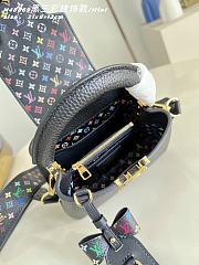 Colestore  Louis Vuitton LV x TM Capucines Mini Black 21 x 13 x 8cm - 3