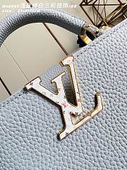 	 Colestore Louis Vuitton LV x TM Capucines BB Capucines Light Blue 27 x 17 x 9cm - 6