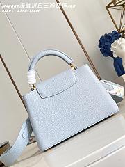 	 Colestore Louis Vuitton LV x TM Capucines BB Capucines Light Blue 27 x 17 x 9cm - 5