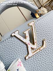 	 Colestore Louis Vuitton LV x TM Capucines Mini Light Blue 21 x 13 x 8cm - 4