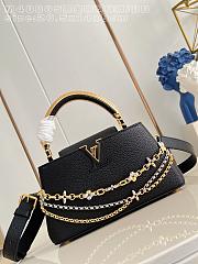 Colestore Louis Vuitton Capucines East-West BB Black 26.5x14x8cm - 1