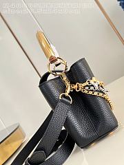 Colestore Louis Vuitton Capucines East-West BB Black 26.5x14x8cm - 5