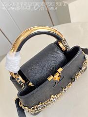 Colestore Louis Vuitton Capucines East-West BB Black 26.5x14x8cm - 4
