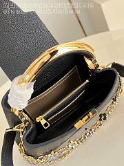 Colestore Louis Vuitton Capucines East-West BB Black 26.5x14x8cm - 2