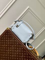 Colestore Louis Vuitton Calfskin Side Trunk PM Blue 21 x 14 x 6cm - 1