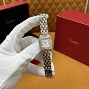Colestore Cartier Panthère de Cartier watch, Small model Silver & Gold 22 × 30 mm - 1