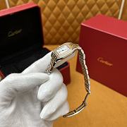 Colestore Cartier Panthère de Cartier watch, Small model Silver & Gold 22 × 30 mm - 6