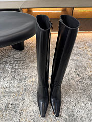 Colestore YSL Saint Laurent Boots in Smooth Leather Black - 1