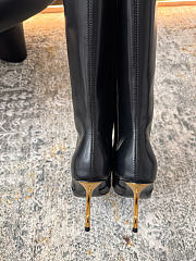 Colestore YSL Saint Laurent Boots in Smooth Leather Black - 6