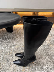 Colestore YSL Saint Laurent Boots in Smooth Leather Black - 2